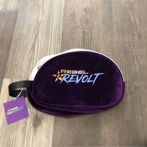 Rebel Revolt Velour Purple Belt Bag